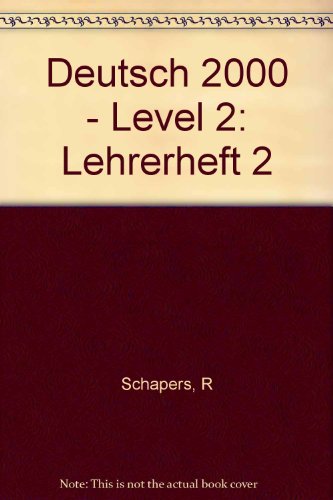 Imagen de archivo de Deutsch 2000 - Level 2: Lehrerheft 2 a la venta por Ammareal