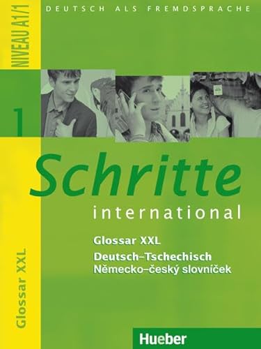 9783193718518: Schritte international 1: Deutsch als Fremdsprache / Glossar XXL Deutsch-Tschechisch – Německo-česk slovnček