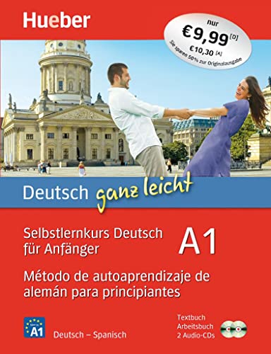 Beispielbild fr Deutsch ganz leicht A1. Spanisch: Selbstlernkurs Deutsch fr Anfnger - Mtodo de autoaprendizaje de alemn para principiantes / Paket zum Verkauf von medimops