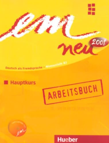 9783195116954: EM NEU 2008 HAUPTK.Arb.+CD(ej.+Cd): Deutsch als Fremdsprache / Arbeitsbuch mit Audio-CD
