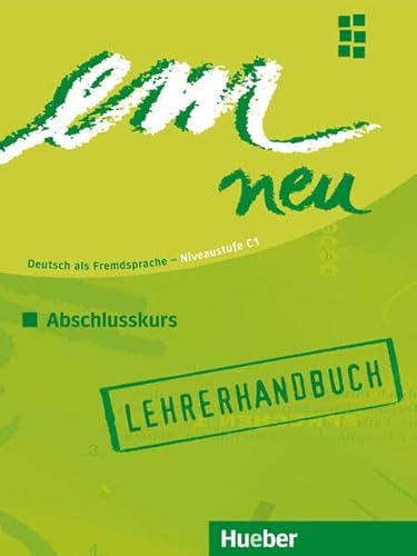 9783195216975: EM NEU 2008 ABSCHL.Lehrerh. (prof.)