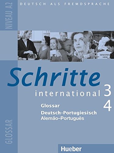 9783195218535: Schritte international 3+4: Deutsch als Fremdsprache / Glossar Deutsch-Portugiesisch Alemo-Portugus