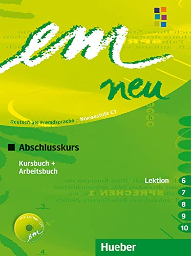 Stock image for Em Neu Abschlusskurs in Zwei Banden: Kurs- Und Arbeitsbuch Lektion 6-10 MIT Arbeitsbuch-Audio-CD (German Edition) for sale by Better World Books
