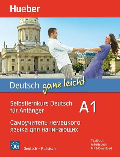 9783195574839: Deutsch ganz leicht A1: Selbstlernkurs Deutsch fr Anfnger. Paket: Textbuch + Arbeitsbuch + MP3-Download