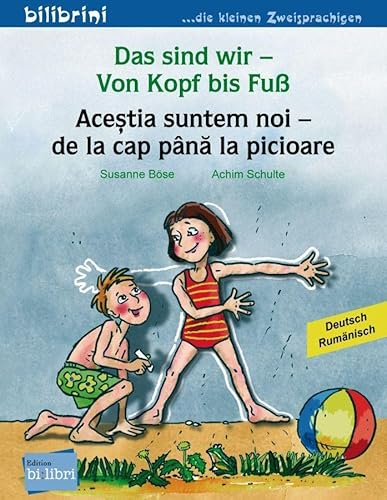 Imagen de archivo de Das sind wir - Von Kopf bis Fu. Kinderbuch Deutsch-Rumnisch a la venta por GreatBookPrices