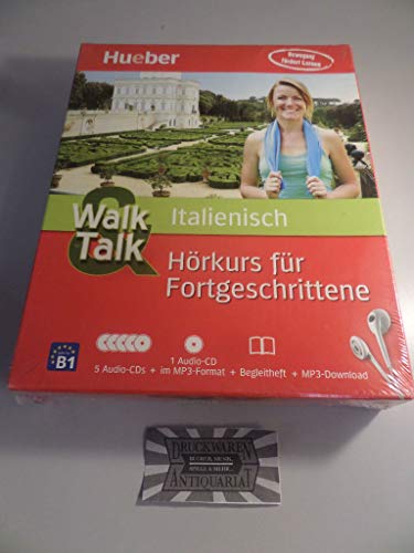 Beispielbild fr Walk & Talk Italienisch Hrkurs fr Fortgeschrittene: 5 Audio-CDs + 1 MP3-CD + Begleitheft zum Verkauf von medimops