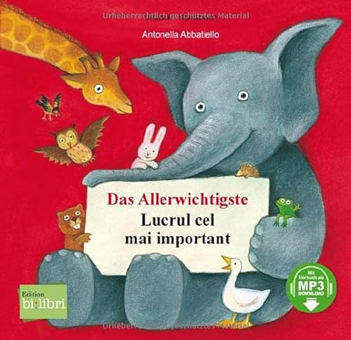Beispielbild fr Das Allerwichtigste. Kinderbuch Deutsch-Rumnisch zum Verkauf von Blackwell's