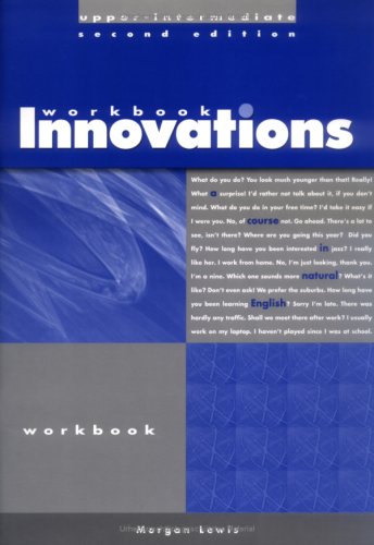 Innovations Upper intermediate: Innovations upper Intermediate. Workbook. Lernmaterialien