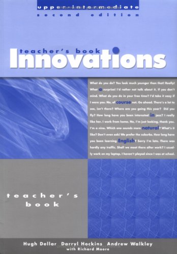 9783197729244: Innovations upper Intermediate. Teacher's Book