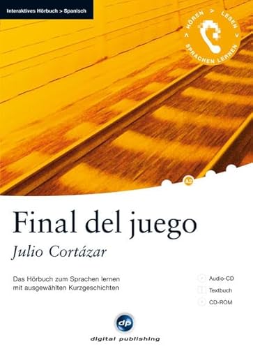 Stock image for Final de juego: Das Hrbuch zum Sprachen lernen.mit ausgewhlten Kurzgeschichten / Audio-CD + Textbuch + CD-ROM (Interaktives Hrbuch Spanisch) for sale by medimops