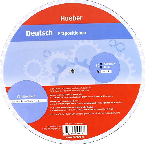 Deutsch – Präpositionen: Wheel – Deutsch – Präpositionen: Artikel und Plural - KG Hueber Verlag GmbH & Co.