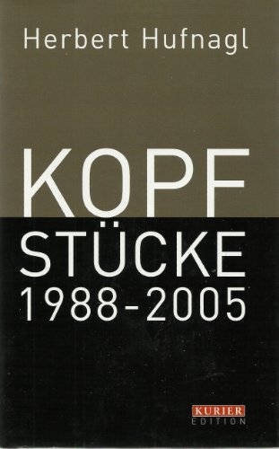 Imagen de archivo de Kopfst�cke 1988-2005 (Livre en allemand) a la venta por Wonder Book