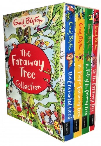 9783200329355: Enid Blyton The Faraway Tree 4 Books Collection Pack Set (The Folk of the Faraway Tree, The c Faraway Tree, The anted Wood, Up The Faraway Tree)