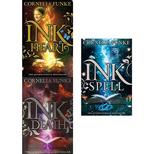 Stock image for Inkheart, Inkspell, Inkdeath- Inkheart Trilogy 3 Books Set By Cornelia Funke for sale by Bookstore99