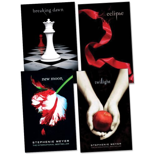 Stock image for 4 Bcher Stephenie Meyer: Eclipse. Twilight. Breaking dawn. New Moon for sale by Sigrun Wuertele buchgenie_de