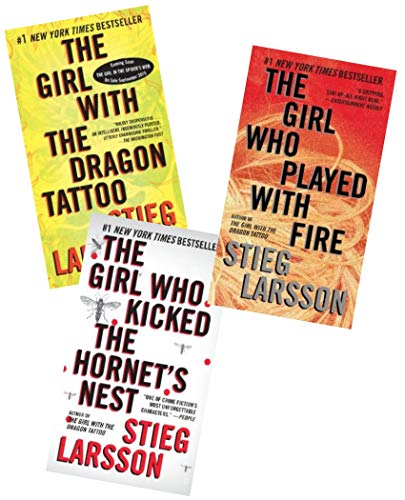 9783200330993: Stieg Larsson Three Book Set-Millennium Trilogy-The Girl with the Dragon Tatt...