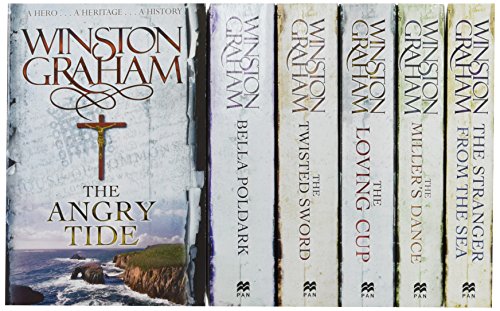 Beispielbild fr Winston Graham Poldark Series 6 Books Collection Set (Poldark books 7-12) (The Angry Tide, The Stranger From The Sea, The Miller's Dance, Bella Poldark, The Twisted Sword, The Loving Cup) zum Verkauf von Irish Booksellers