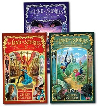 Imagen de archivo de The Land of Stories 3-Book Set by Chris Colfer (Wishing Spell, Grimm Warning, Enchantress Returns) a la venta por GoldBooks