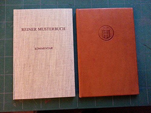 9783201010887: Reiner Musterbuch. Faksimile-Ausgabe des Musterbuches aus Codex Vindobonensis 507 der sterreichischen Nationalbibliothek