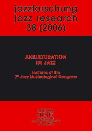 9783201018722: Jazzforschung 38