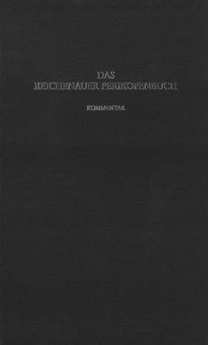 Stock image for Kommentar zum Reichenauer Perikopenbuch ("Das Reichenauer Perikopenbuch": Kommentar). for sale by Buchhandlung Gerhard Hcher