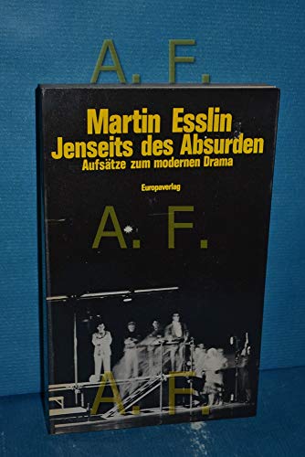 Beispielbild fr Jenseits des Absurden. Aufstze zum modernen Drama zum Verkauf von Versandantiquariat Felix Mcke