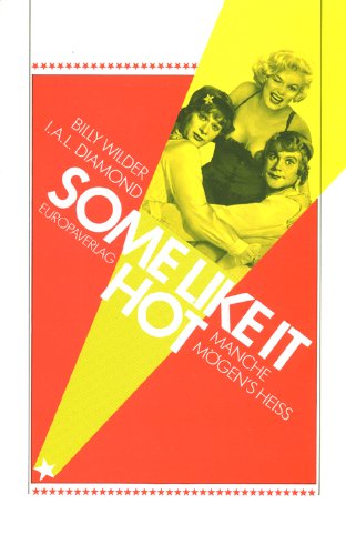 9783203509549: Some like it hot - Wilder, Billy