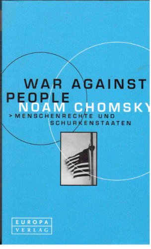 9783203760117: War Against People. Menschenrechte und Schurkenstaaten