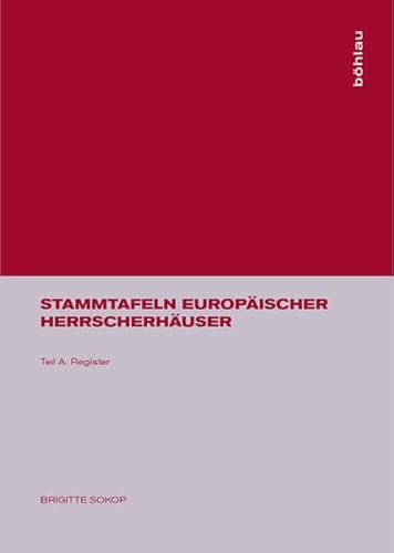 Stock image for Stammtafeln europischer Herrscherhuser. for sale by Antiquariat Kai Gro