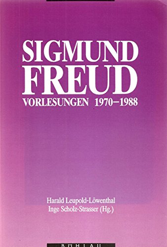 Beispielbild fr Sigmund Freud Vorlesungen 1970-1988 zum Verkauf von Martin Preu / Akademische Buchhandlung Woetzel