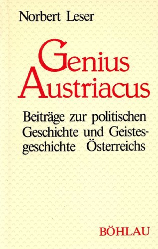 Imagen de archivo de Genius Austriacus a la venta por medimops