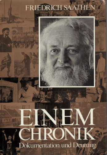 Stock image for Einem Chronik: Dokumentation und Deutung. for sale by Erik Hanson Books and Ephemera
