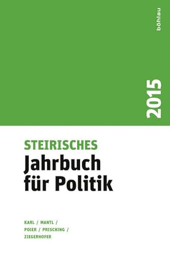9783205204190: Steirisches Jahrbuch fr Politik 2015