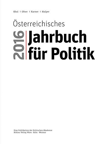 Stock image for sterreichisches Jahrbuch fr Poltik 2016 (sterreichisches Jahrbuch fr Politik) for sale by medimops