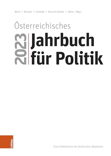 9783205219545: sterreichisches Jahrbuch fr Politik 2023: Jahr 2023