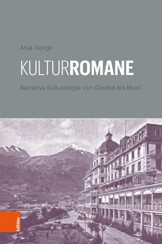 9783205232599: Kulturromane: Narrative Kulturologie Von Goethe Bis Musil