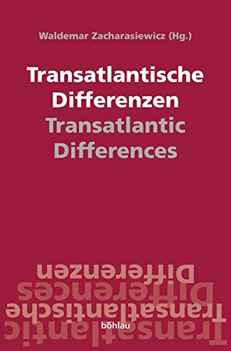 9783205772866: Transatlantische Differenzen /Transatlantic Differences