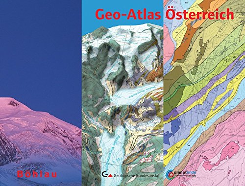 Beispielbild fr Geo-Atlas sterreich. Die Vielfalt des geologischen Untergrundes. zum Verkauf von ANTIQUARIAT BCHERBERG Martin Walkner