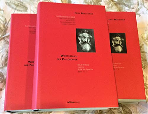 Stock image for Das philosophische Werk. Nach Ausgaben letzter Hand: Das Philosophische Werk, 10 Bde., Bd.1/1-3, Wrterbuch der Philosophie, 3 Bde.: Bd I, 1-3 for sale by medimops