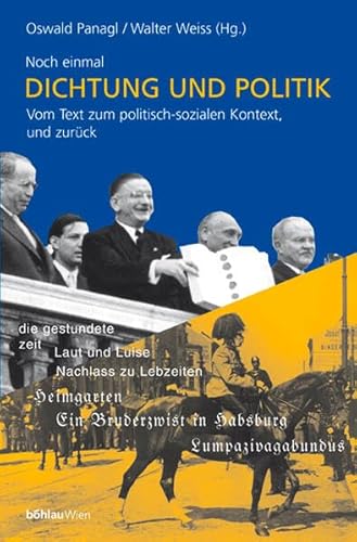 Beispielbild fr Noch einmal Dichtung und Politik. Vom Text zum politisch-sozialen Kontext und zurck zum Verkauf von medimops