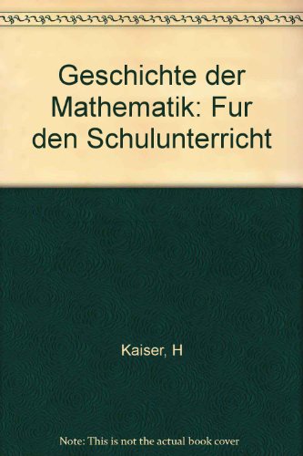 9783209004987: Geschichte der Mathematik