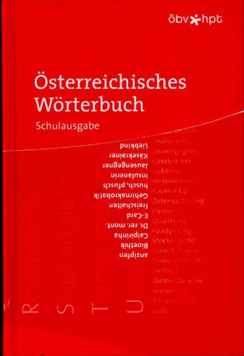 Beispielbild fr sterreichisches Wrterbuch. Schulausgabe zum Verkauf von medimops