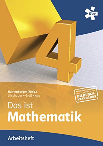 Beispielbild fr Reichel Das ist Mathematik 4, Arbeitsheft zum Verkauf von medimops