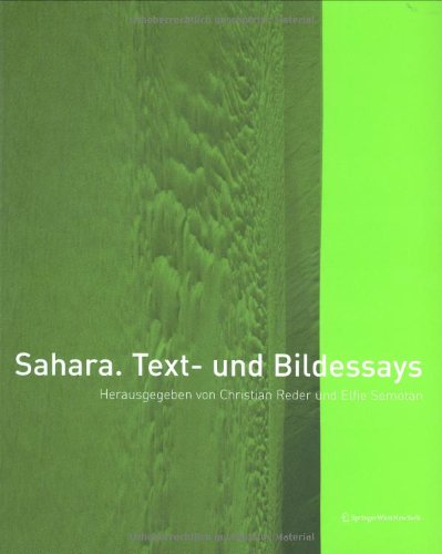 Stock image for Sahara. Text und Bildessays (Edition Transfer) for sale by medimops