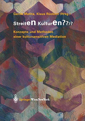 Beispielbild fr Streiten Kulturen?: Konzepte und Methoden einer kultursensitiven Mediation von Gerda Mehta und Klaus Rckert Kultur und Herkunft, Tradition und Geschichte, soziales Denken und individualistische Zge prgen Menschen. Sie formen auch ihre Neigungen zu Auseinandersetzung, ihre Streitstile, ihre Toleranz und Flexibilitt sowie ihre Motivation zu streiten, miteinander auszukommen und Feindschaften oder rgernisse berwinden zu wollen. In diesem Buch zeigen AutorInnen anhand zahlreicher praktischer Beispiele auf, wie mit Hilfe von Mediation zufriedenstellende Lsungen fr ein konstruktives Miteinander erreicht werden knnen. Neben dem theoretischen Hintergrund von interkultureller Konfliktregelung werden methodische Besonderheiten, wie etwa Techniken aus dem Improvisationstheater, Rollenspiele und typische Anwendungsfelder, z.B. die Schule und deren kulturelles Konfliktpotential, praxisrelevant aufbereitet. Das Buch bietet somit einen guten berblick zur interkulturellen Mediation und ist d zum Verkauf von BUCHSERVICE / ANTIQUARIAT Lars Lutzer