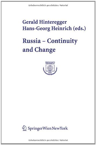 9783211223918: Russia — Continuity and Change (Europainstitut Wirtschaftsuniversitt Wien Schriftenreihe Europainstitut Wirtschaftsuniversitt Wien Publication Series)