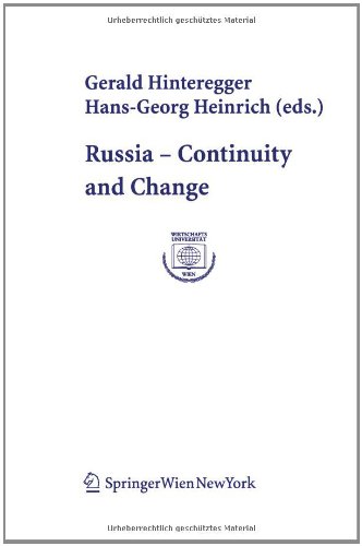 9783211223918: Russia: Continuity and Change (Europainstitut Wirtschaftsuniversitt Wien Schriftenreihe Europainstitut Wirtschaftsuniversitt Wien Publication Series)