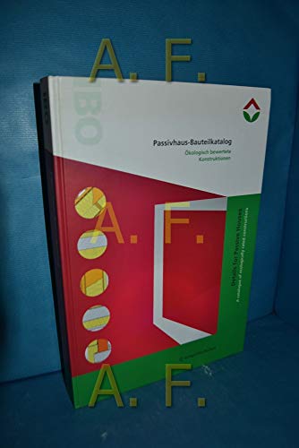 Stock image for Passivhaus-Bauteilkatalog Details for Passive Houses: kologisch bewertete Konstruktionen A Catalogue of Ecologically Rated Constructions [Hardcover] von Tobias Waltjen (Autor), Walter Pokorny (Autor), Thomas Zelger (Autor), Karl Torghele (Autor), Hildegund Mtzl (Autor), Barbara Bauer (Autor), Philip Boogmann (Autor), Gabriele Rohregger (Autor), Ulla Unzeitig (Autor), IBO - sterreichisches Institut fr Bauen und kologie GmbH IBO - sterreichisches Institut fr Baubiologie und Baukologie kologisch Bauen Gesund Wohnen Der neue "Passivhaus-Bauteilkatalog" mit bauphysikalischen Kennwerten, kologischen Bewertungen auf Grundlage des internationalen Passivhaus-Standards." Die Presse Die erste Auflage des kologischen Bauteilkataloges erschien 1999 in deutscher Sprache. Das groe Interesse an einer Sammlung kologischer Bewertungen und Detaildarstellungen, detaillierten baupraktischen Beschreibungen und bauphysikalischen Kennwerten, machten das Buch schnell zu einem konkurrenzlosen Klass for sale by BUCHSERVICE / ANTIQUARIAT Lars Lutzer