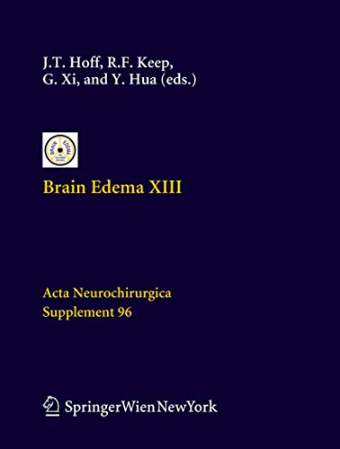 Stock image for Brain Edema Xiii for sale by Basi6 International