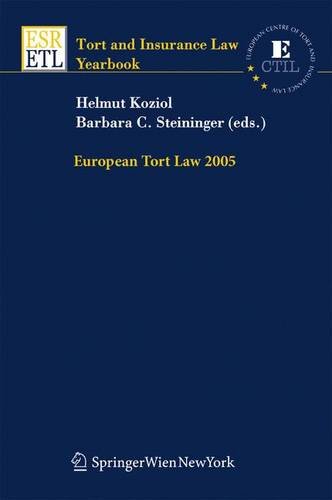 Stock image for European Tort Law 2005 (Old Edition) for sale by Basi6 International